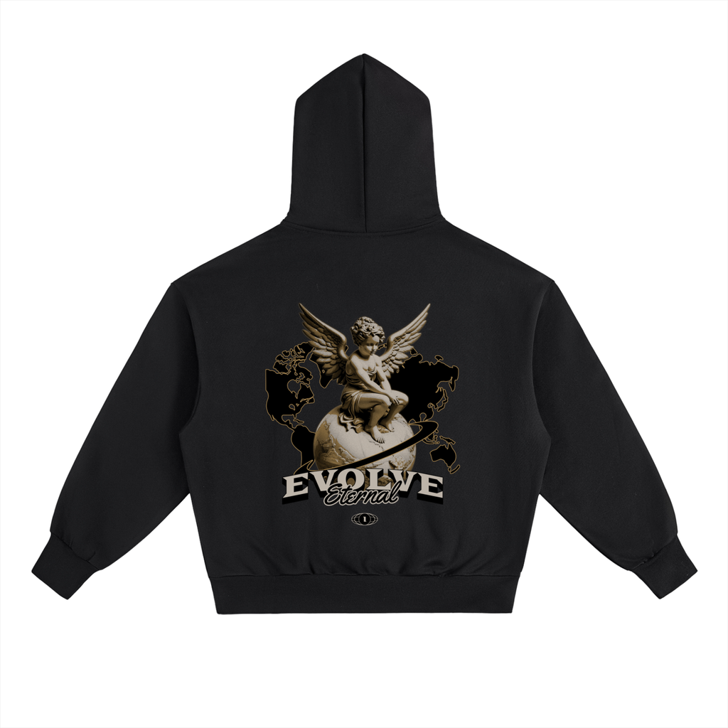 EVOLVE & ETHERNAL - Hoodie Black
