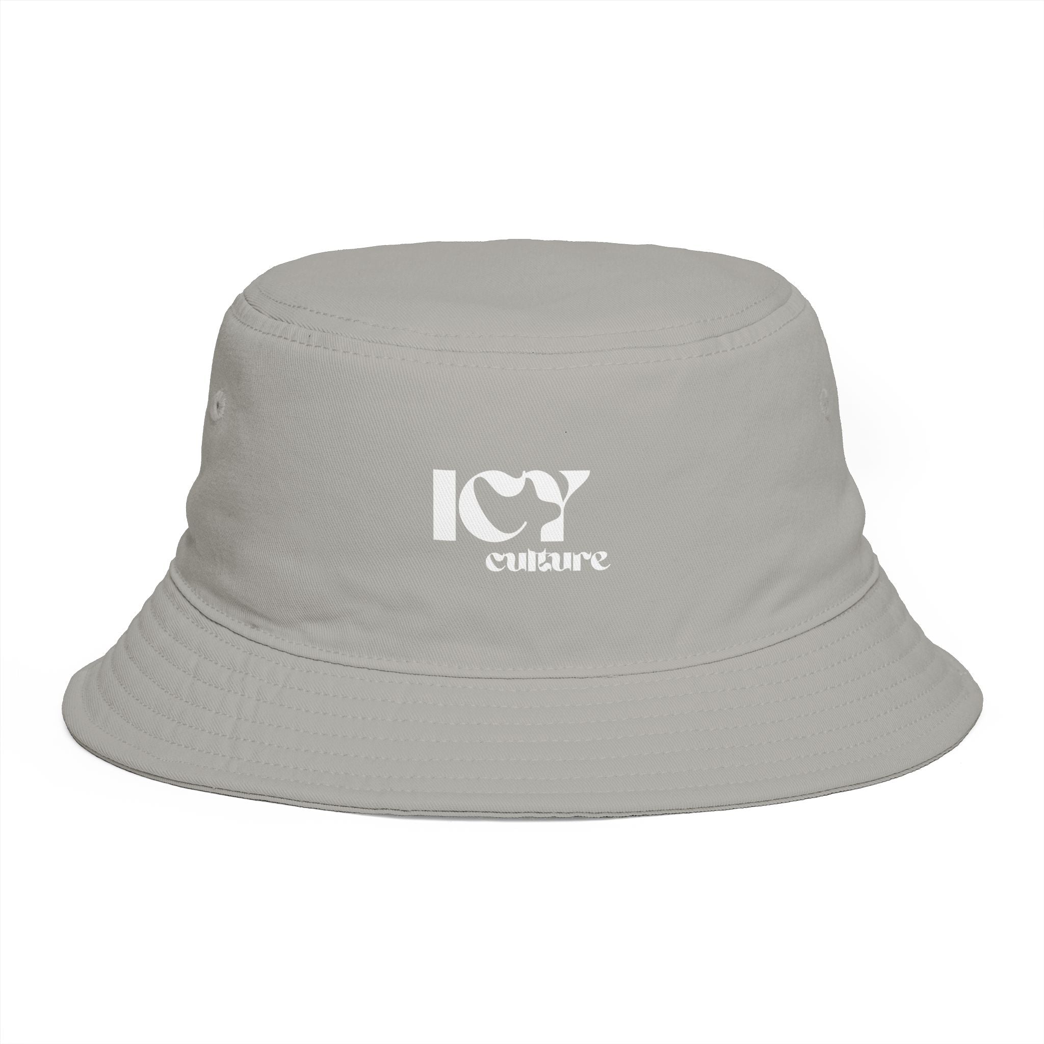 Icy Culture Bucket Hat — Streetwear Logo Sun Hat