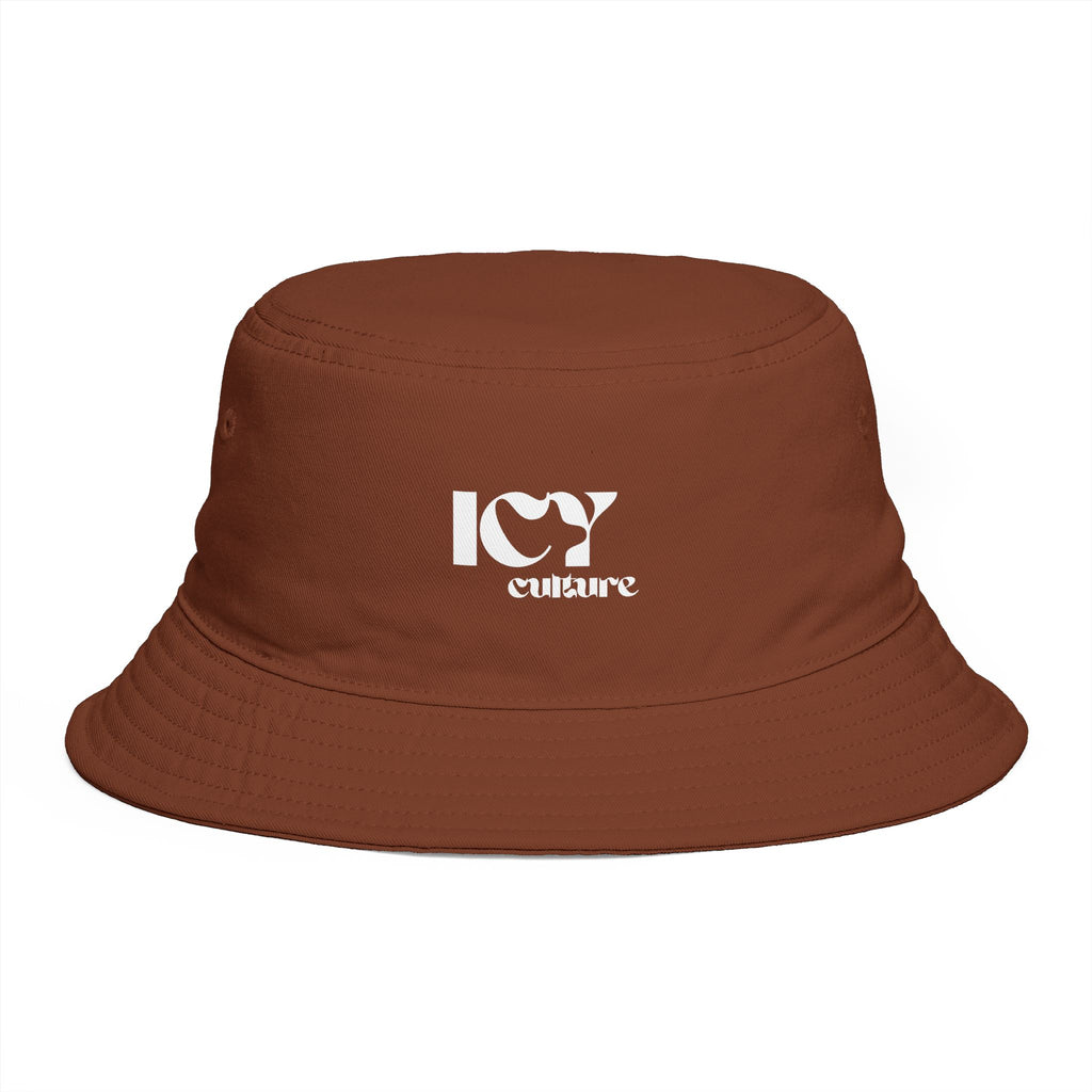 Icy Culture Bucket Hat — Streetwear Logo Sun Hat