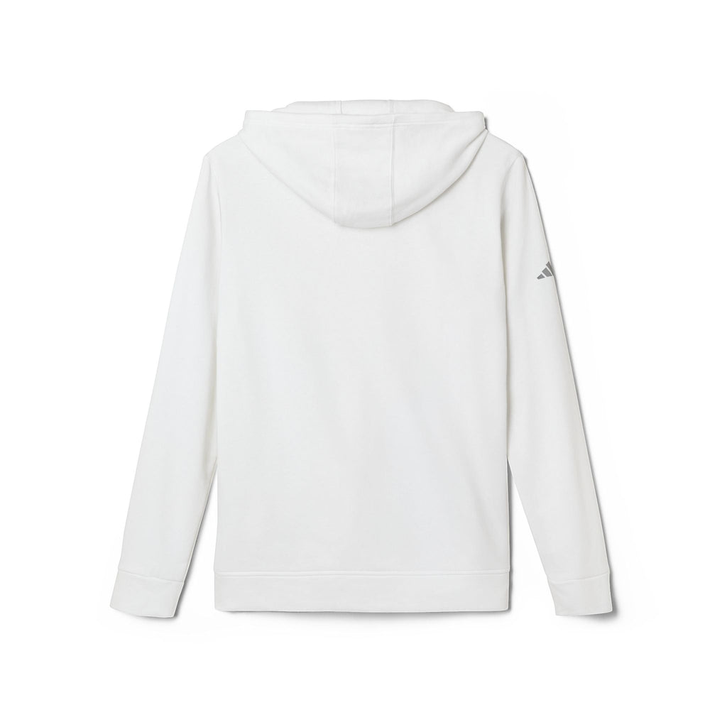 Icy Culture Adidas x Icy Culture Hoodie, branco, algodão e poliéster reciclado, com capuz e bolso canguru.